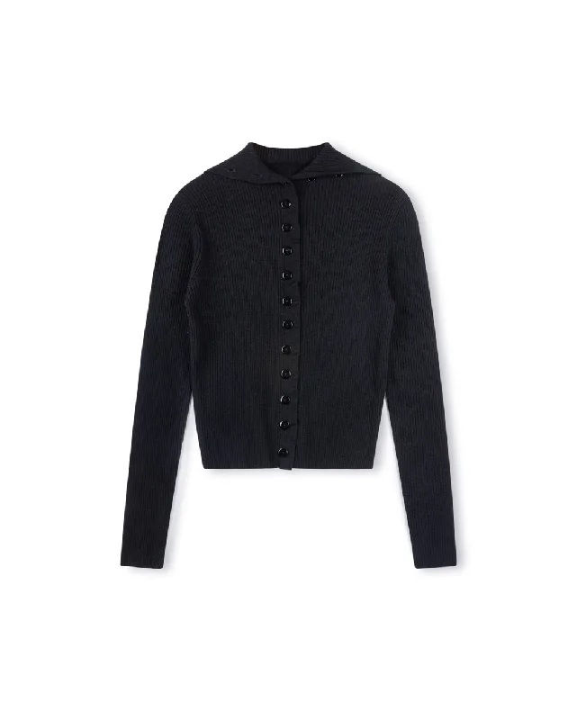 Weekend Offers That Sizzle Button Down Knit Blouse
