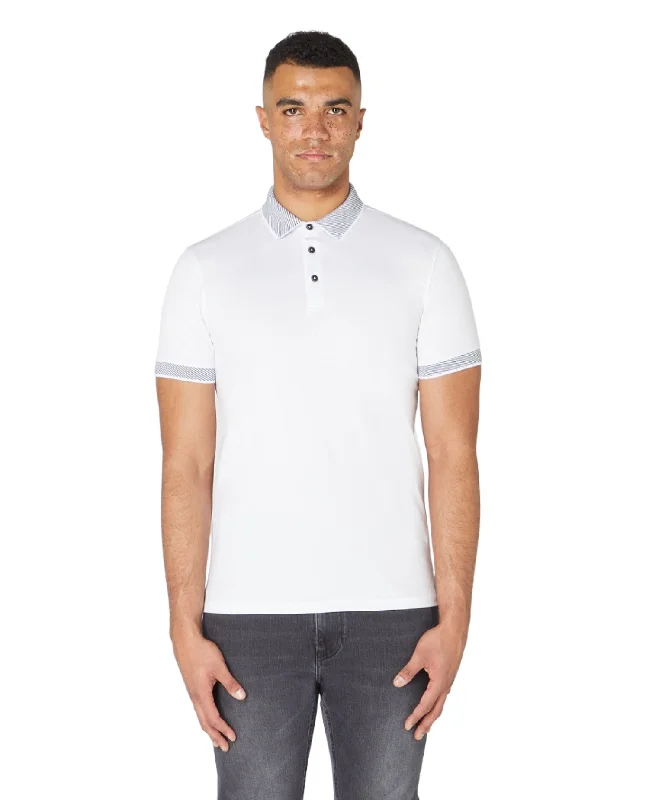 ID70231-Remus Contrast Collar Polo