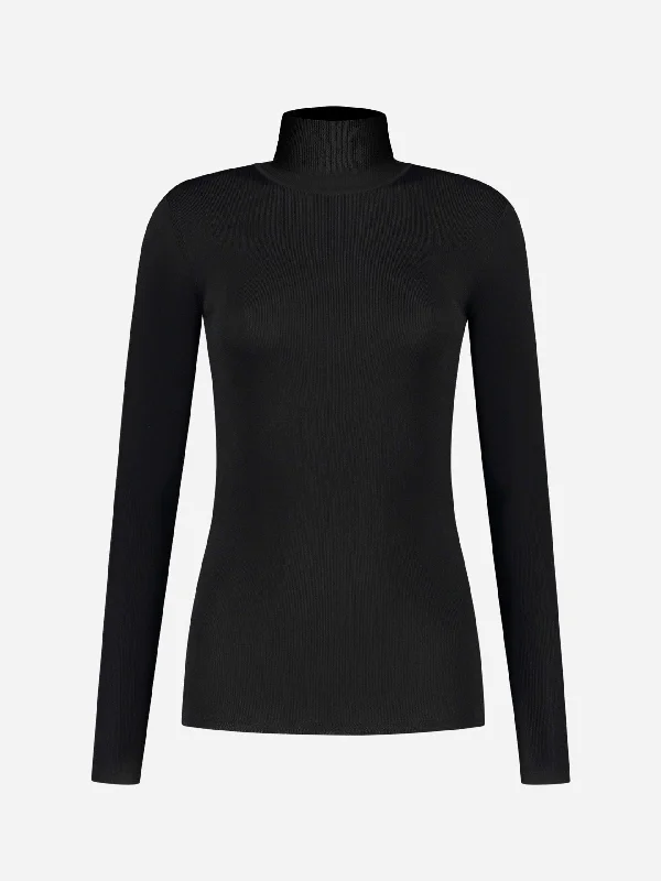 Low Price jolie turtle top black