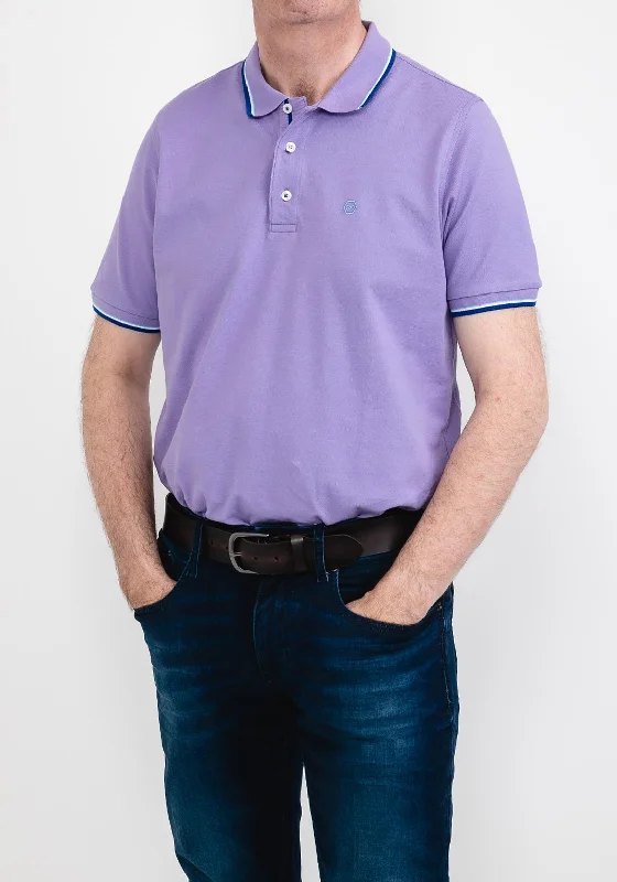 Mega Deal Andre Kinsale Polo Shirt, Lilac