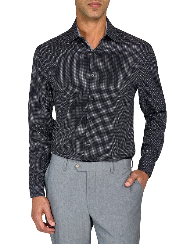 Weekend Offers That Delight Mini Dot Performance Dress Shirt