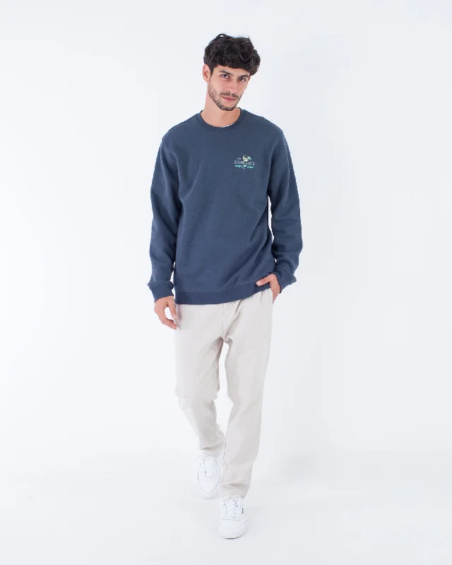 Weekend Deals That Sizzle Lounge Slub Crew Sweatshirt in Iron Ore