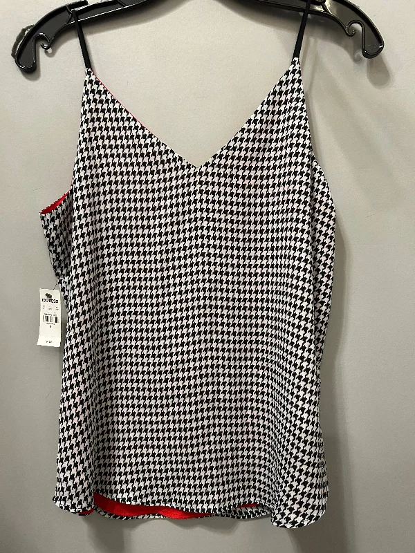 Weekend Bargains to Grab Top Cami By Express In Black & White, Size: S