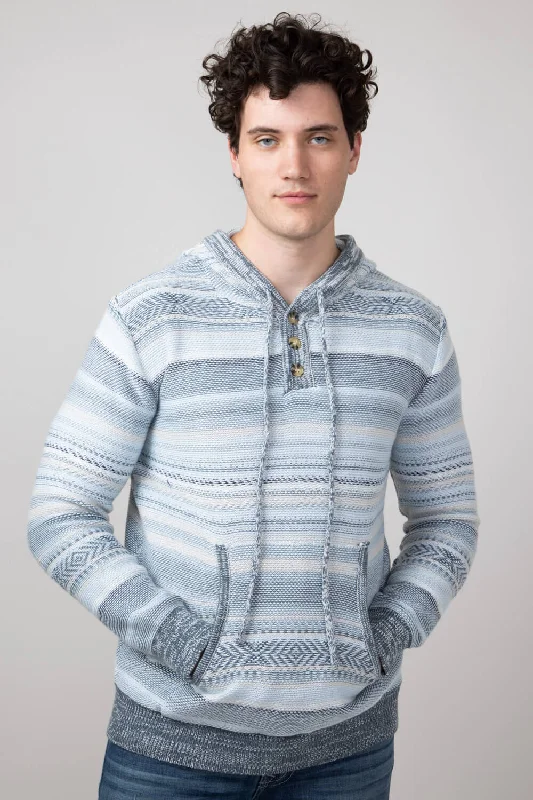 Simply Southern Hooded Sweater for Men in Fog | PP-0224-MN-HD-SWTR-FOG