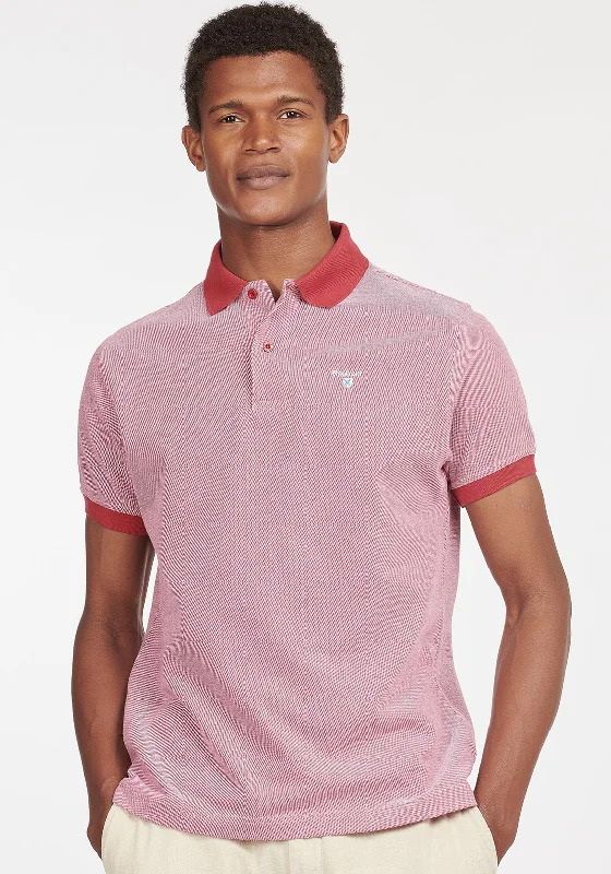 Blowout Sale Barbour Men’s Sports Mix Polo Shirt, Raspberry