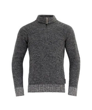 Best Seller Devold - Bispen wool zip neck sweater - Ink