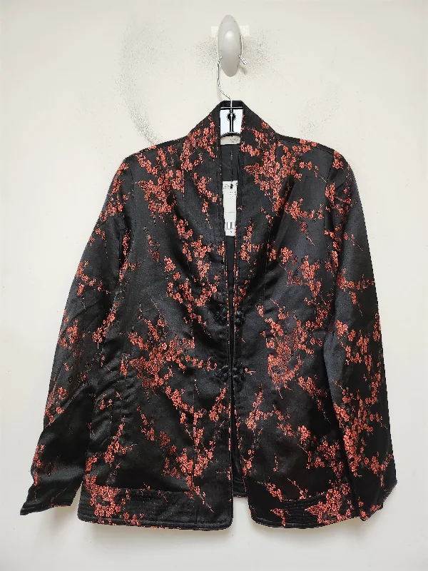 Year-End Clearance Blazer By Mng In Floral Print, Size: Xs