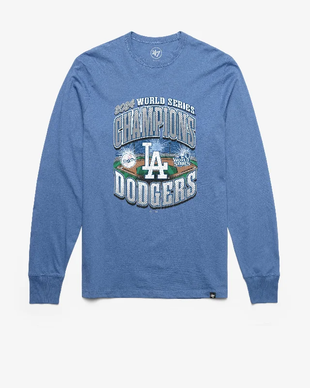 LOS ANGELES DODGERS 2024 WORLD SERIES CHAMPIONS '47 FRANKLIN LONG SLEEVE TEE