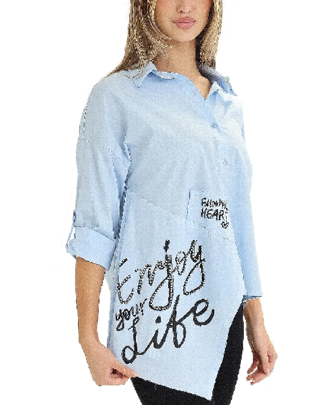Midnight Madness "Follow Your Heart" Asymmetrical Shirt