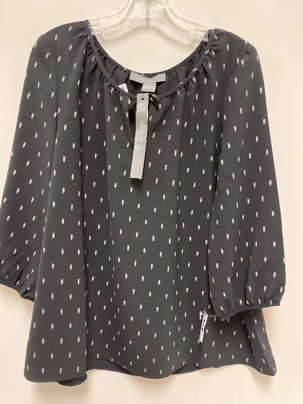 Can't Beat Top Long Sleeve By Clothes Mentor In Black, Size: Xl