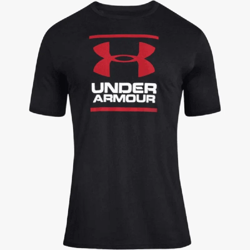 Under Armour Mens Gl Foundation Short Sleeve Tee Black/White