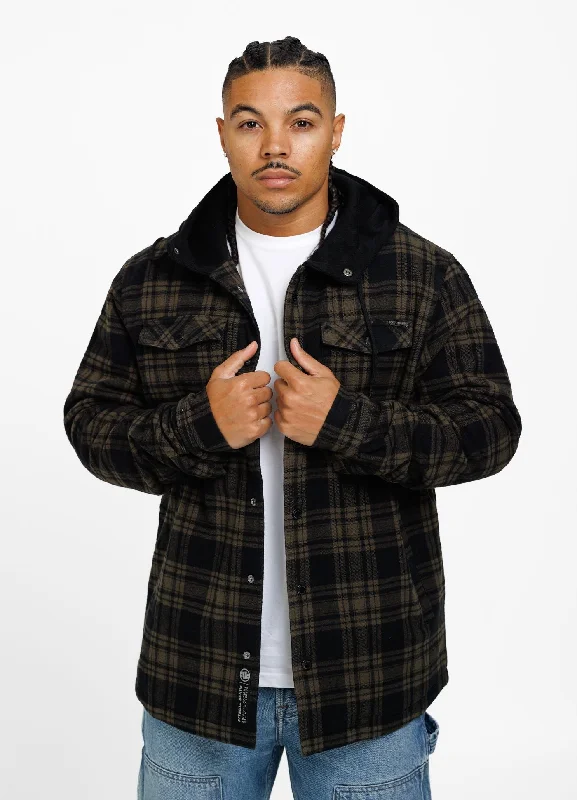Weekend Savings Spectacular Hooded Padded Flannel Shirt Pioneer