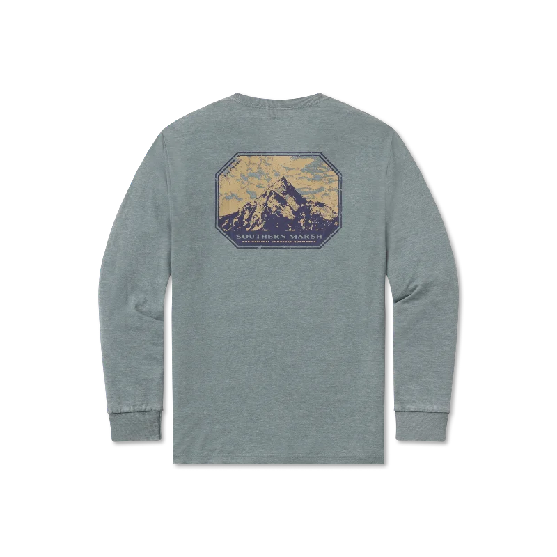 SEAWASH™ Tee - High Altitude Hexagon - Long Sleeve