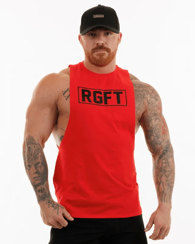 Sneak Peek Sale S'22 Boxed Tank - Red