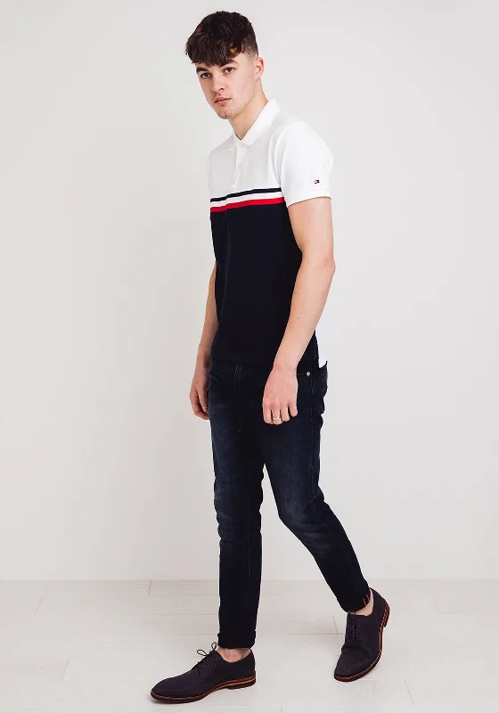 Value Deals Tommy Hilfiger Colour Block Polo Shirt, Multi