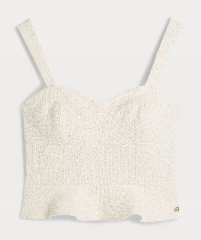 The Best Deal Elly cocoon glitter white