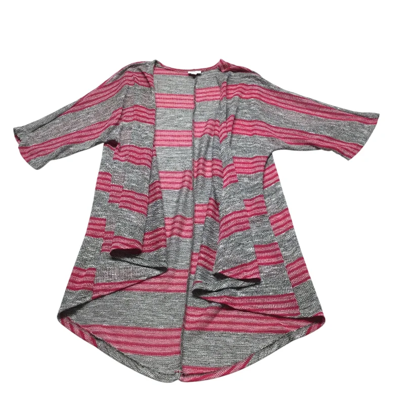 Great Deal Cardigan By Lularoe In Striped Pattern, Size: S