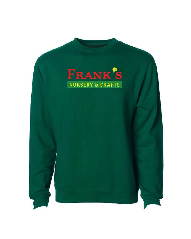 Vintage Frank's Nursery & Crafts Crewneck Sweatshirt- Dark Green