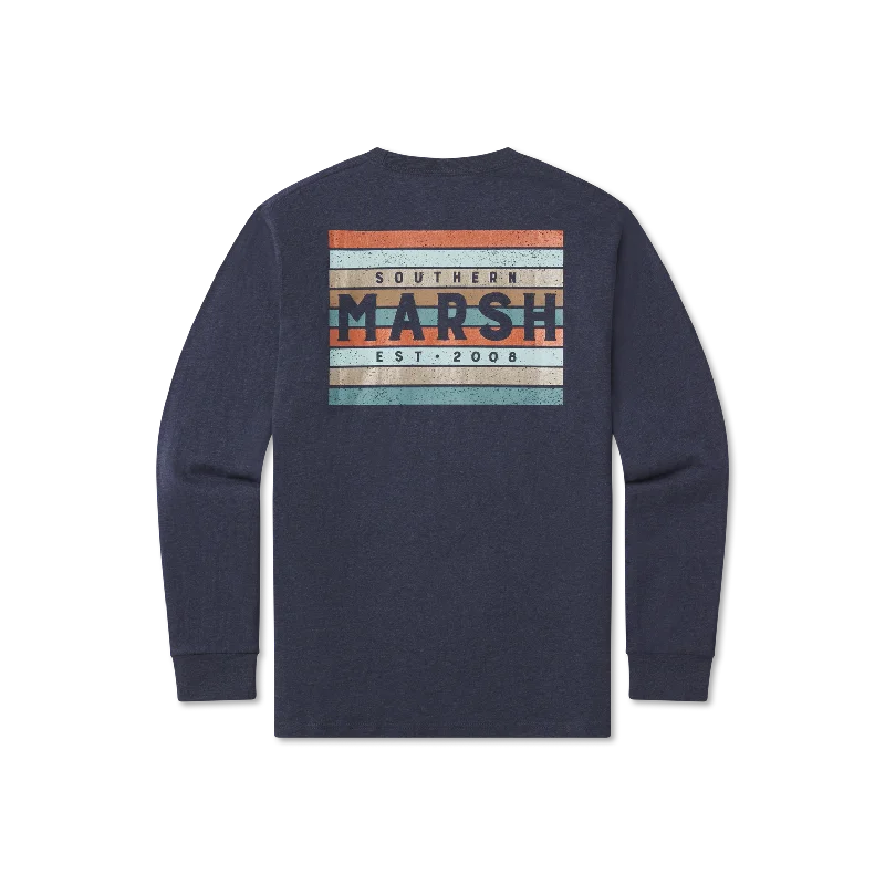 Special Promotion Branding Tee - Color Bars - Long Sleeve
