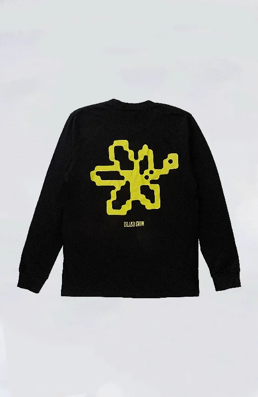 Inventory Reduction Island Snow Hawaii - IS Liquid Flower Premium Heavyweight L/S Tee
