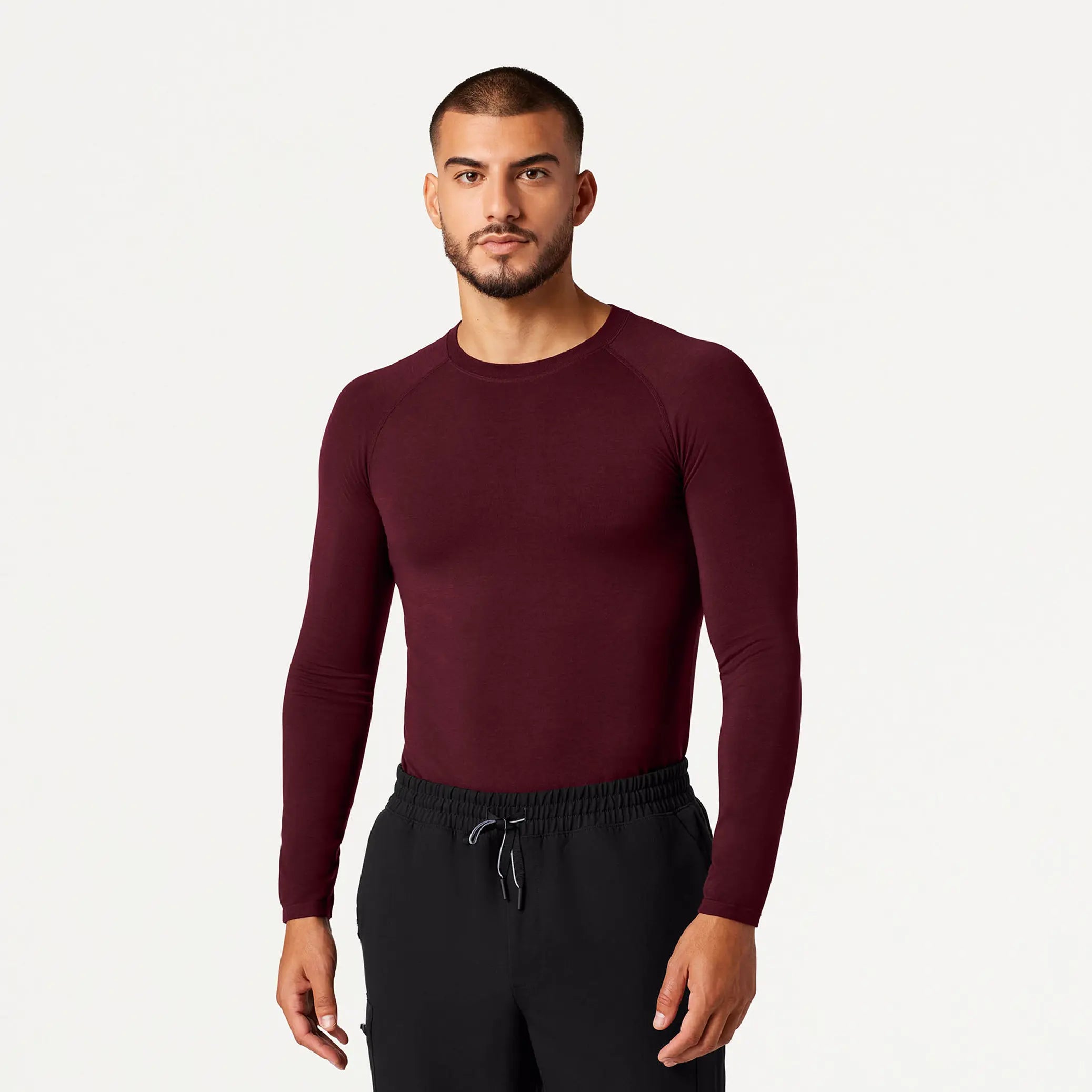 Weekend Savings Spectacle Jaanuu Men's React Outlast® Underscrub - Burgundy