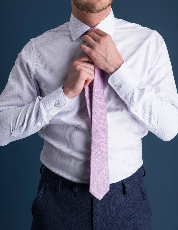 Steal Deal Wrinkle-Resistant Purple Brick Dobby