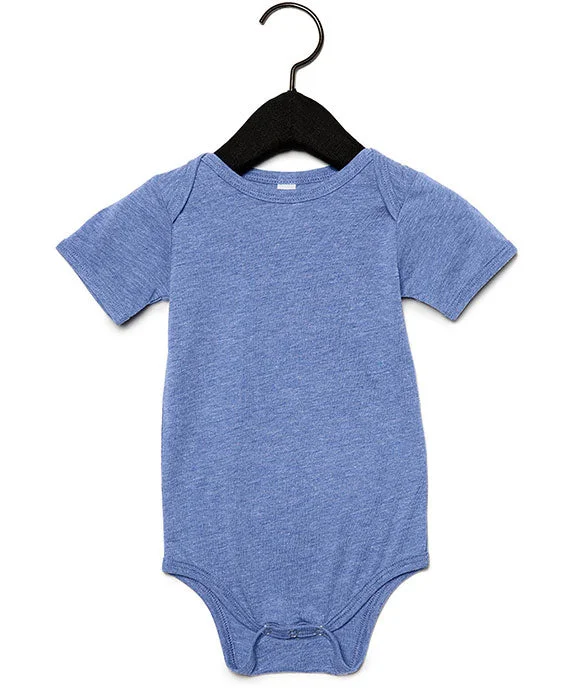 Super Sale 134B - Bella + Canvas Infant Triblend Short-Sleeve One-Piece
