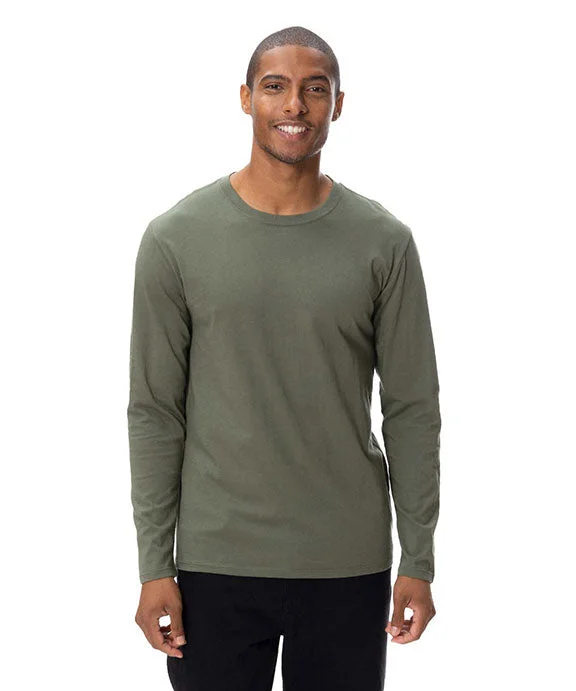 Final Clearance 180LS - Threadfast Apparel Unisex Ultimate Long-Sleeve Cotton T-Shirt