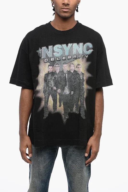 1989 Studio Printed Nsync Celebrity Crew-Neck T-Shirt S Standard Size