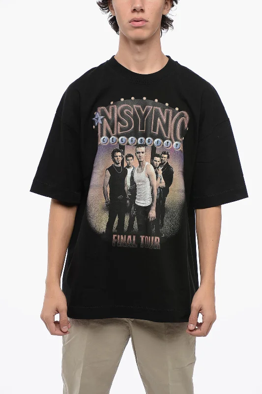 1989 Studio Printed NSYNC CELEBRITY Crewneck T-Shirt