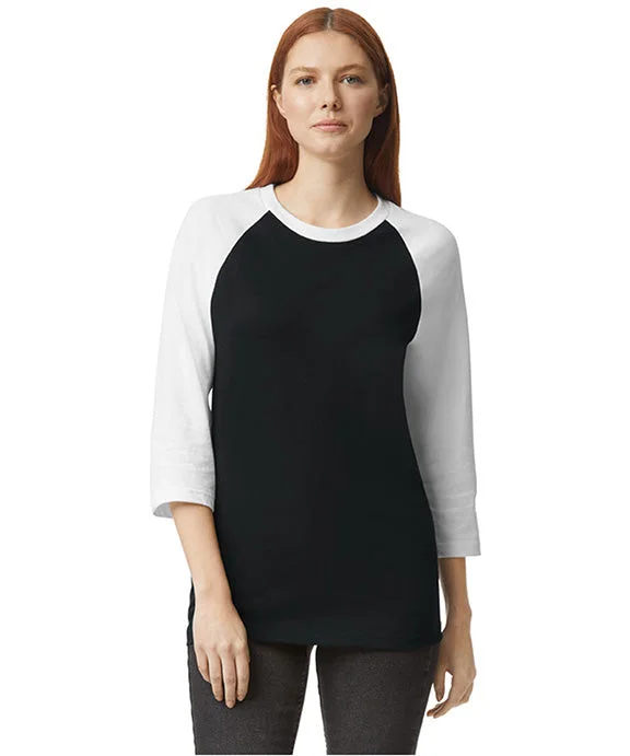 Final Clearance 2003CVC - American Apparel Unisex CVC Raglan T-Shirt