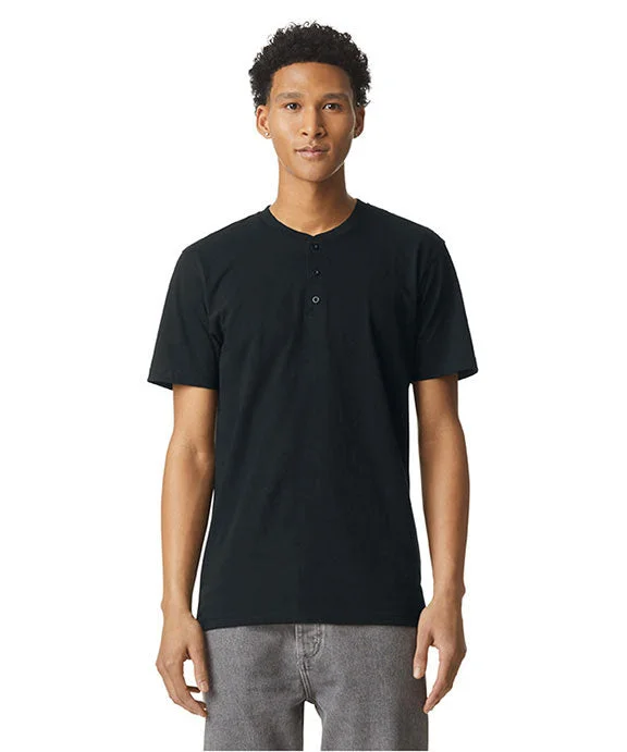 Price Rollback 2004CVC - American Apparel Unisex CVC Henley T-Shirt