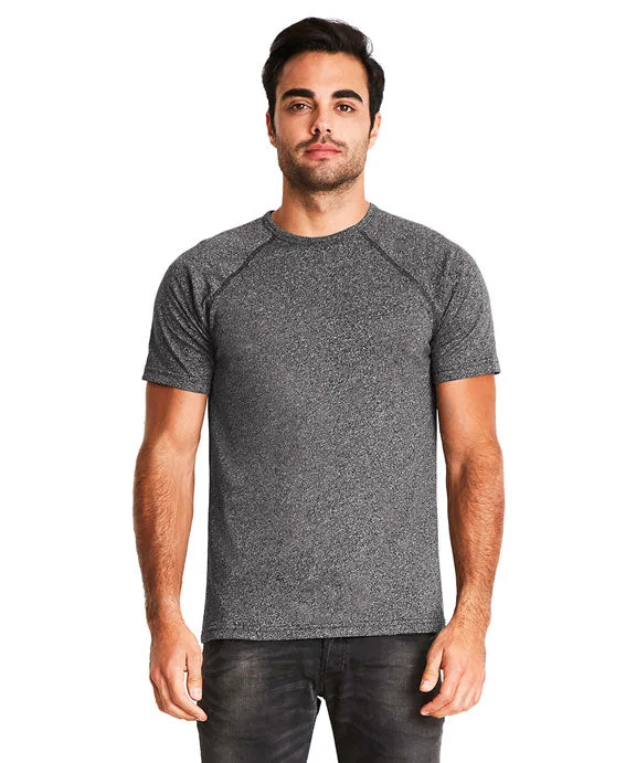 Act Fast 2050 - Next Level Mens Mock Twist Short-Sleeve Raglan T-Shirt