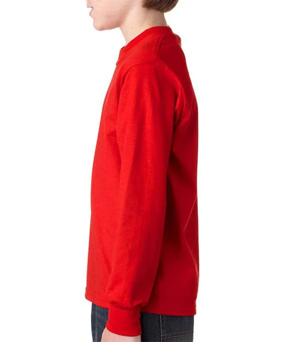Time-Limited Offer 29BL - Jerzees Youth 5.6 oz. DRI-POWER® ACTIVE Long-Sleeve T-Shirt