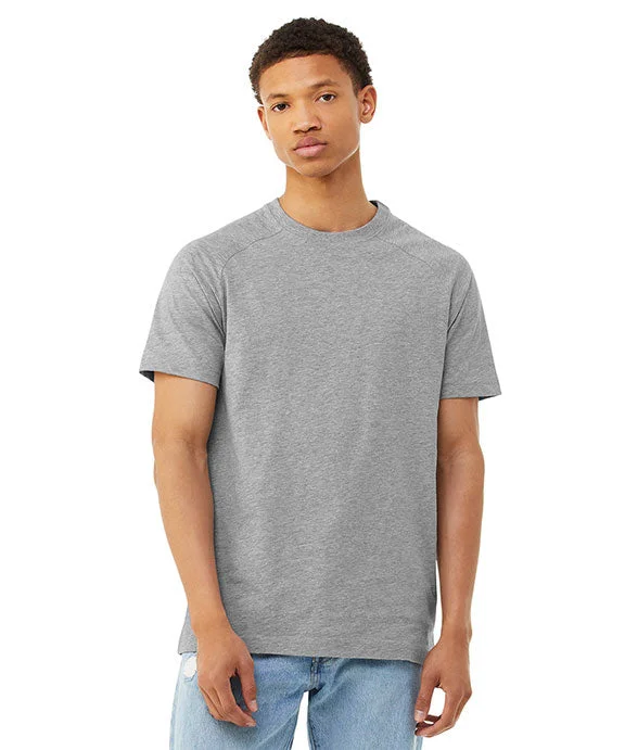 Deep Savings 3201 - Bella + Canvas Mens Heather CVC Raglan T-Shirt