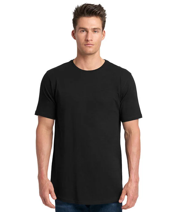 Special Savings 3602 - Next Level Mens Cotton Long Body Crew Neck T-Shirt