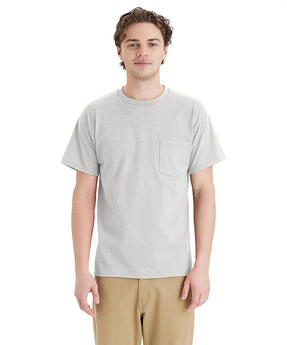 Seasonal Clearance 5290P - Hanes Unisex Essential Pocket T-Shirt