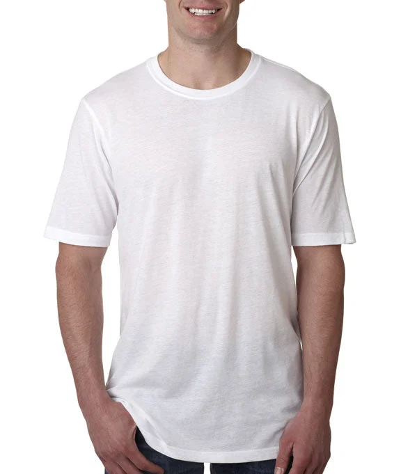 Weekend Savings Bonanza 6200 - Next Level Mens Poly/Cotton Crew Neck T-Shirt