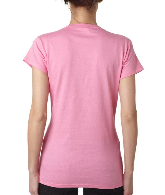 Extra Discounts 64V00L - Gildan Junior Fit Softstyle V-Neck T-Shirt