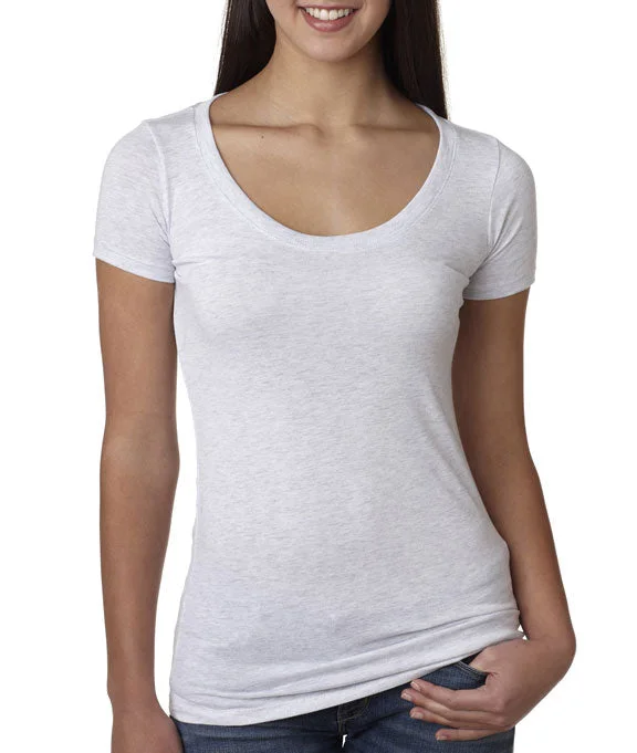 Weekend Savings Spree 6730 - Next Level Ladies Tri-Blend Scoop Neck T-Shirt
