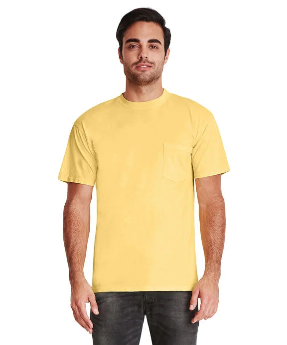 Weekend Deals to Make You Smile 7415 - Next Level Adult Inspired Dye Crew Pocket Tee