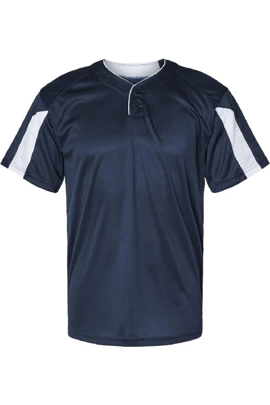 navy/ white
