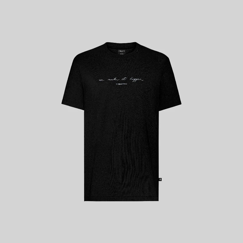 New Deals ALPHA T-SHIRT BLACK