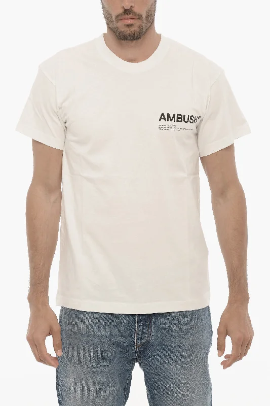 Ambush Crew Neck WORKSHOP Cotton T-Shirt