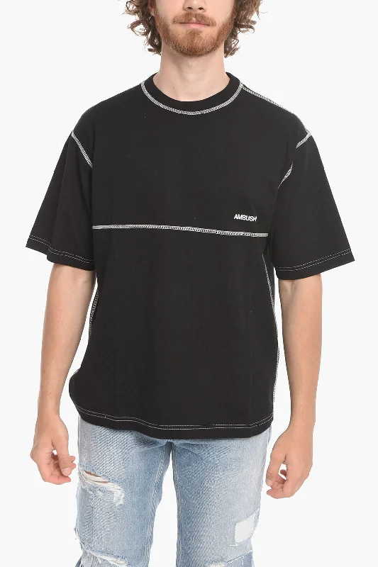 Ambush Oversized TOFU T-Shirt with Visible Stitchings