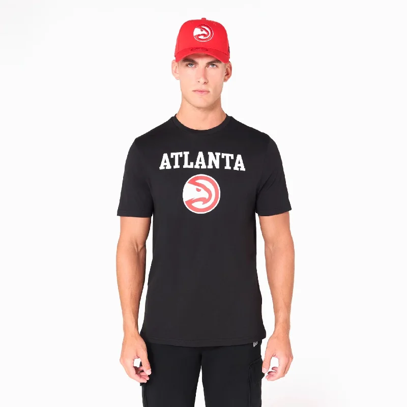 Atlanta Hawks NBA Black T-Shirt