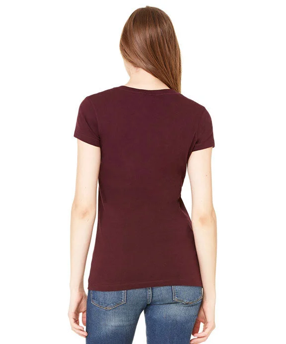 Buy More, Save More B6005 - Bella + Canvas Ladies Jersey Short-Sleeve V-Neck T-Shirt