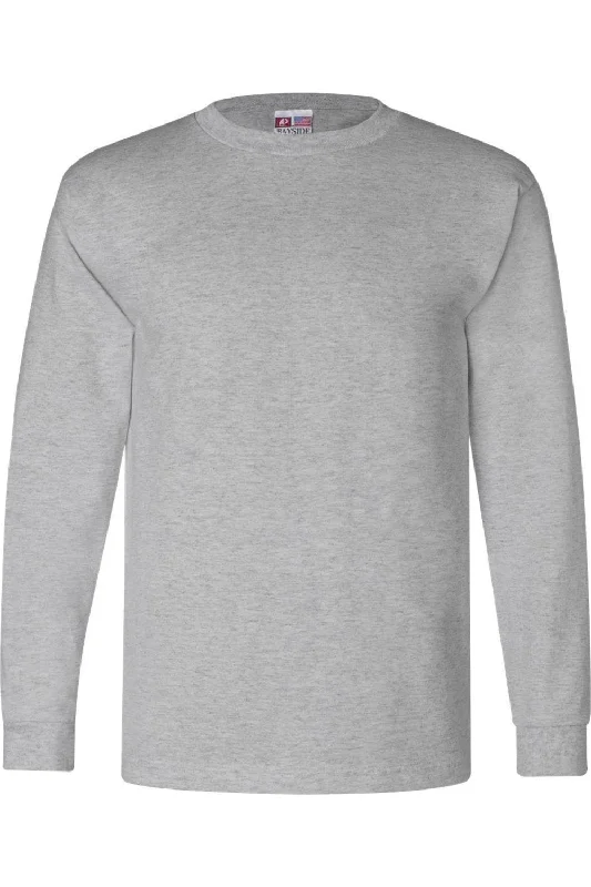 Weekend Discounts to Snag Bayside USA-Made Long Sleeve T-Shirt