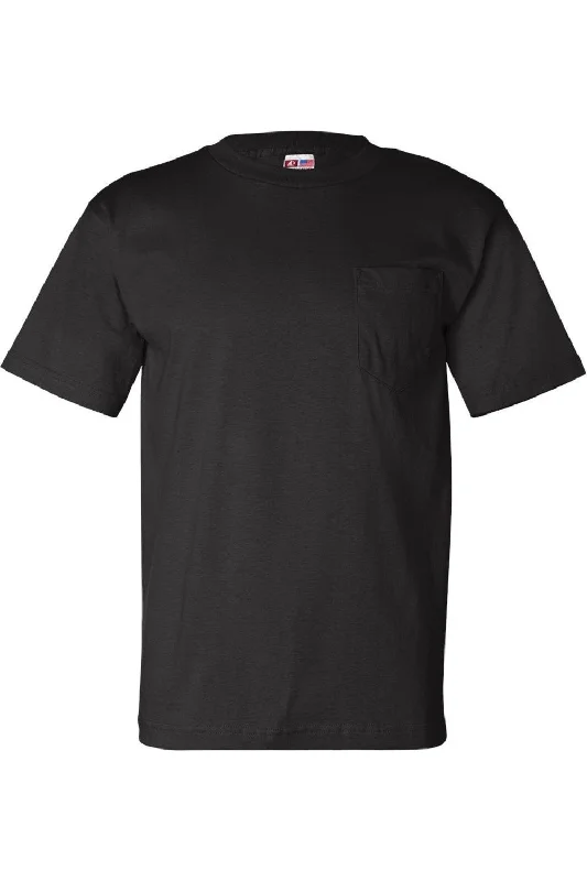 Weekend Specials Just for You Bayside USA-Made T-Shirt with a Pocket