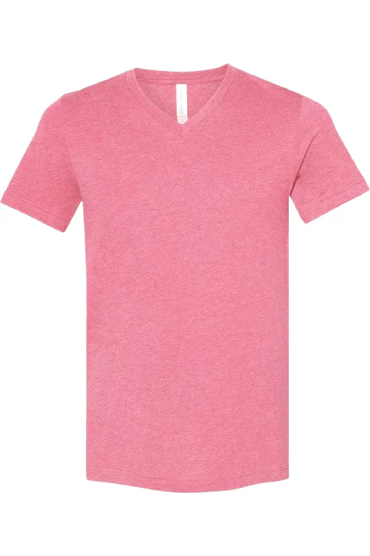 Weekend Specials You Can't Miss BELLA + CANVAS Heather CVC V-Neck Tee